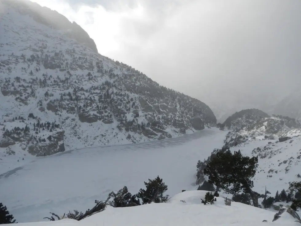 Lago de Llebreta - Excursiones con raquetas de nieve en Boi Taull para este 2022